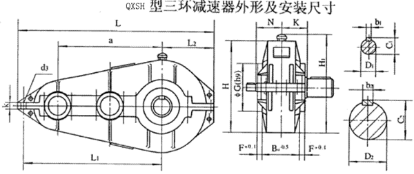QXSH250QXSH320QXSH400QXSH500QXSH630h(hun)pٙC(j)ʽcҪߴYB/T79-1995